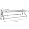 Towel Rack Bathroom Hotel Rail Holder Stainless Steel Wall Mounted Storage Shelf